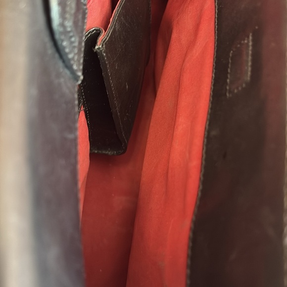 Cole Haan Women’s Black Leather Tote Bag Purse - Picture 11 of 16